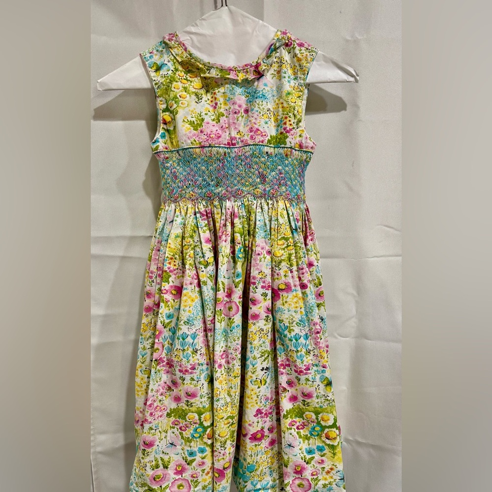 LVLI & Me Floral Smocked Dress - Girls Size 7